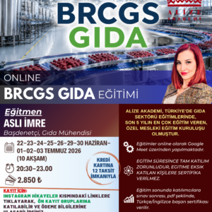 BRCGS GIDA EĞİTİMİ
